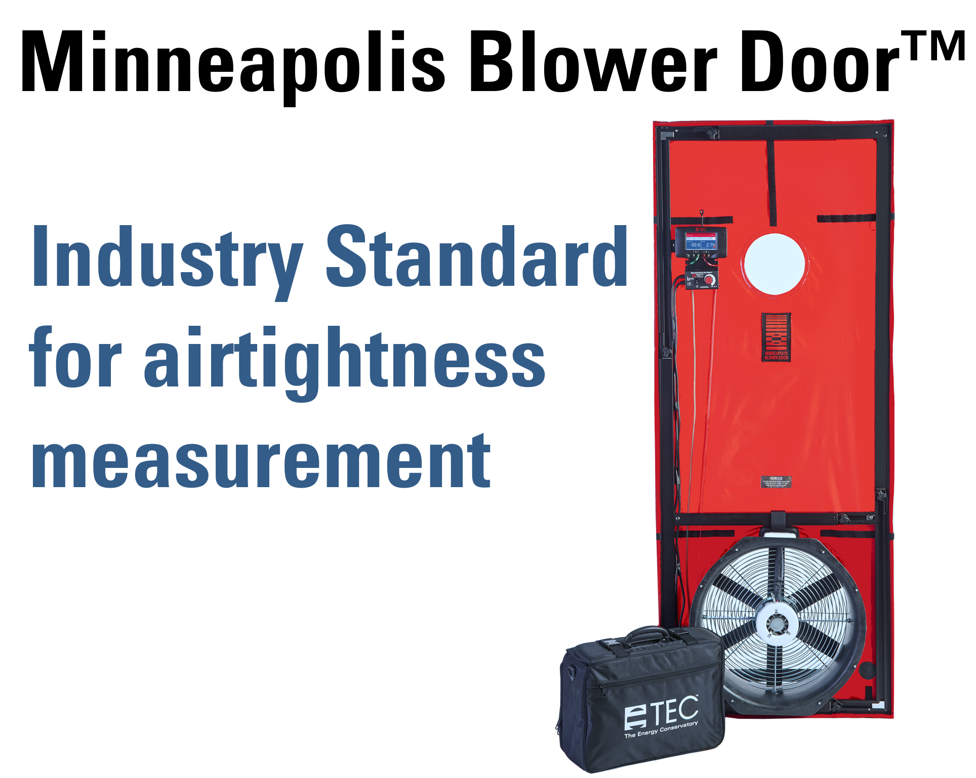 The Energy Conservatory Blower Door Duct Blaster Minneapolis Blower Door The Energy